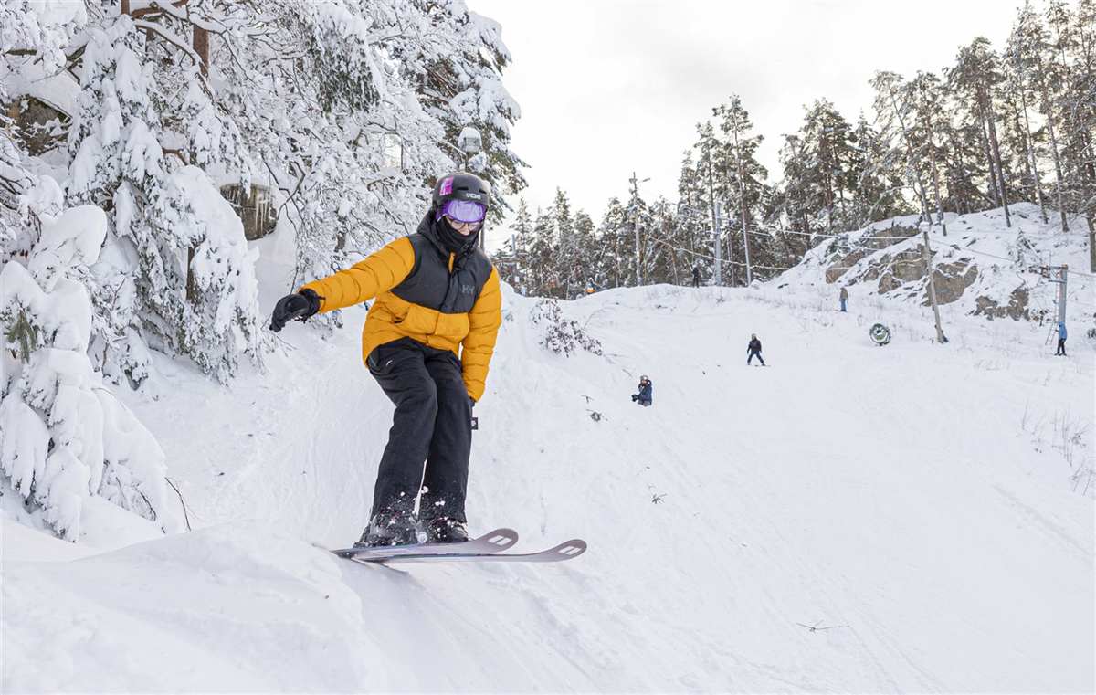 Konkurranser i Tveit Skisenter